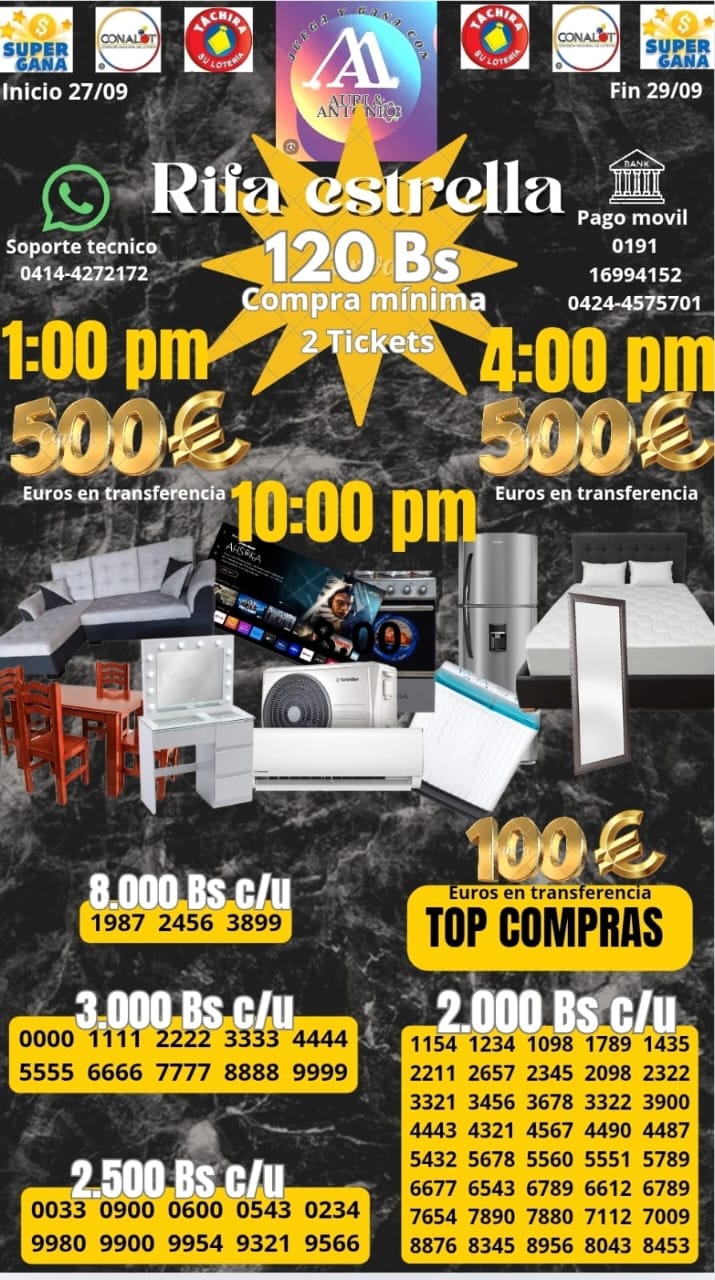 Imagen de la rifa